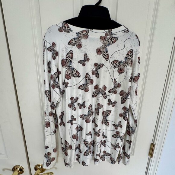 Mason Grey Butterfly Top Sz Small or Medium Perfect Condition So Soft Fabric - Picture 4 of 4